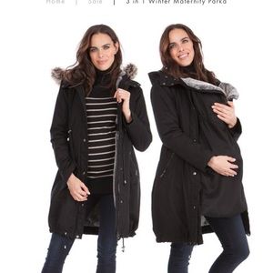 3 in 1 maternity parka